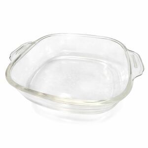 Vintage Anchor Hocking Fire-King 10” Clear Glass Baking Dish Casserole Pan...